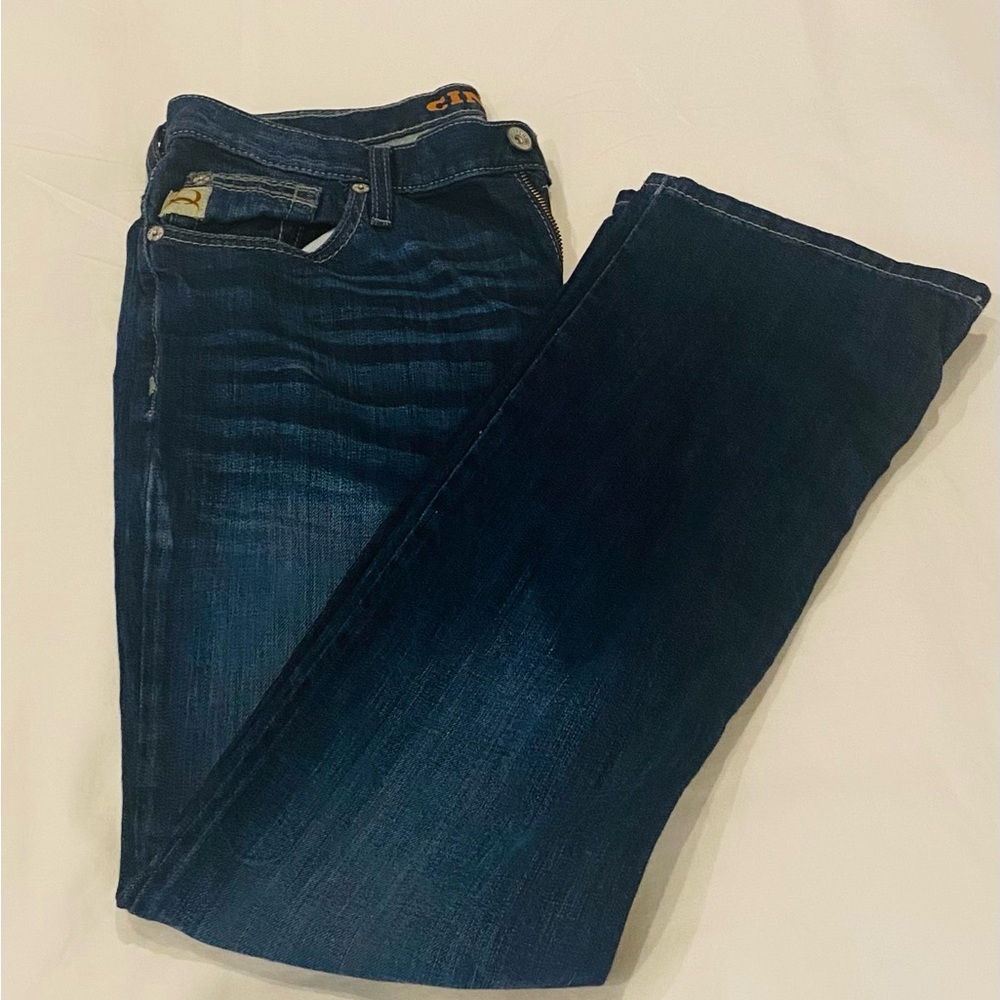 Mens Dark Blue Cinch Jeans